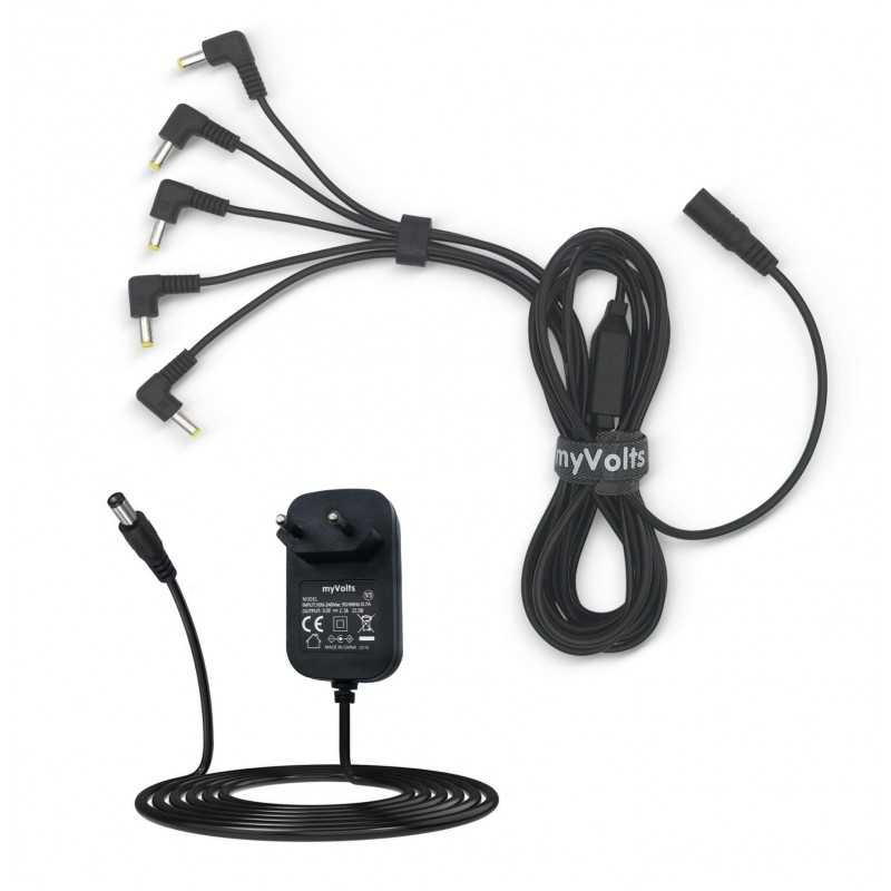 MyVolts Power Splitter Cable Korg Volca inkl. Netzteil MyVolts Power Splitter Cable Korg Volca inkl. Netzteil