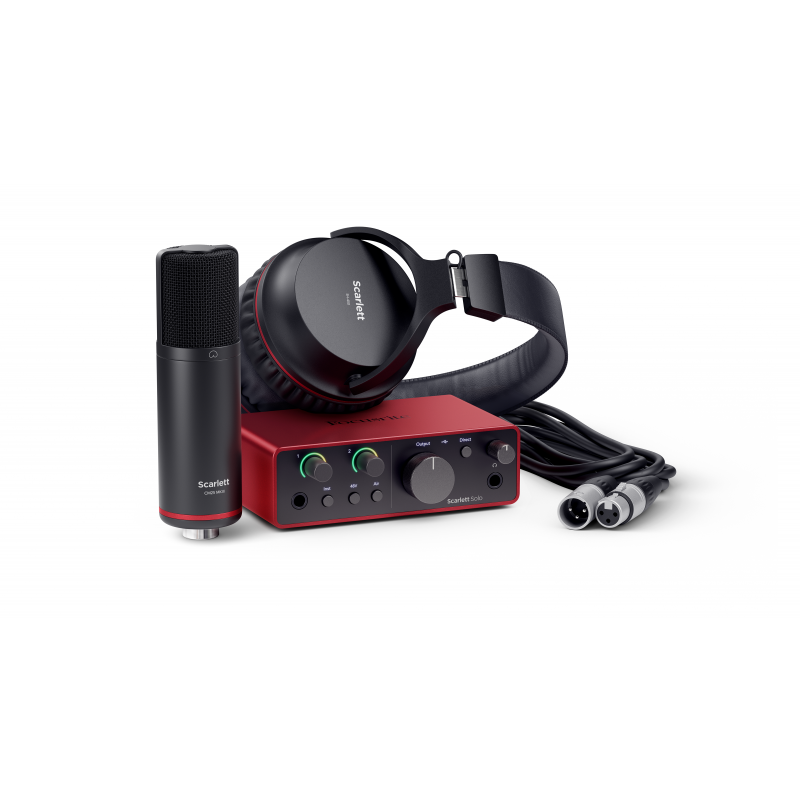 Focusrite Scarlett Solo Studio 4th Gen Focusrite Scarlett Solo Studio 4th Gen