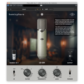 Universal Audio Hemisphere SC-1 Modeling Mic