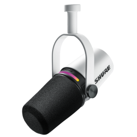 Shure MV7+ weiss