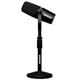 Shure MV7+ Podcast Kit schwarz inkl. Stativ