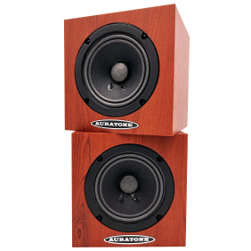 Auratone 5C Active Super Sound Cube Paar wood