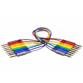 Hosa CPP-800 Patchkabel Monojack 6.3mm farbig